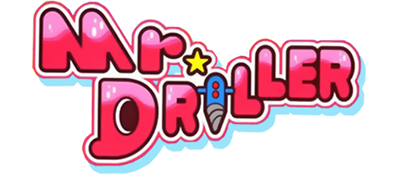 Mr. Driller logo for Sega Dreamcast